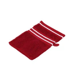 Discount Gözze Frottier-Waschhandschuh Rio x 21 cm rot vollfarbig
