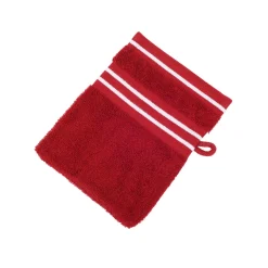 Discount Gözze Frottier-Waschhandschuh Rio x 21 cm rot vollfarbig