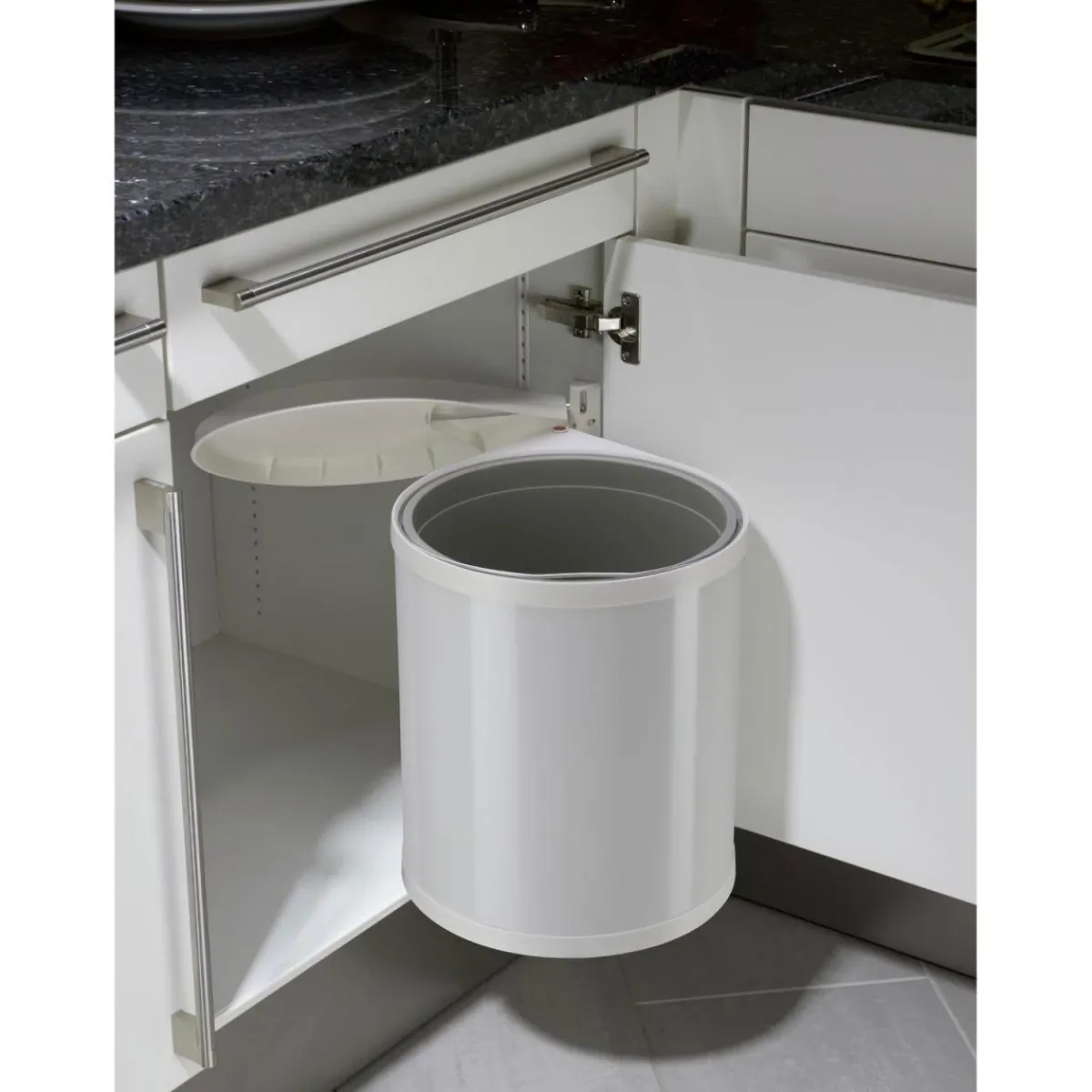 Discount Hailo Mülleimer Compact Box M 15 L weiß