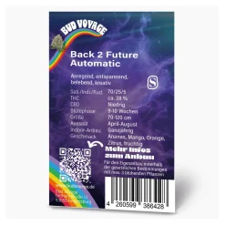 Bud Voyage Hanfsamen BudVoyage Back 2 Future Auto3 Samen