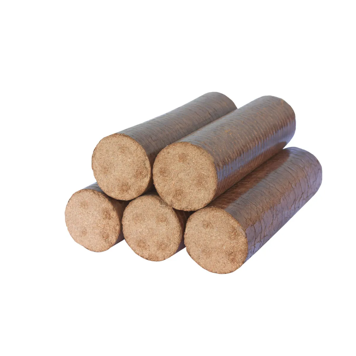Hartholzbriketts rund 10 kg