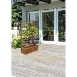 New Hartmann Pflanzkasten Lotte Size 2 mit Rankgitter 90 x 150 x 32 cm