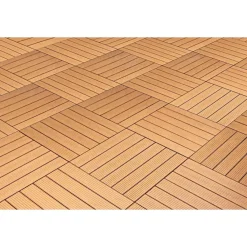 Sale Hartmann WPC-Klickfliese braun 60 x 60 cm