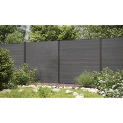 Best Hartmann WPC Steckzaunsystem 6er-Pack
