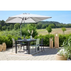 New Haveson Ampelschirm Catania Square 270 x 270 cm