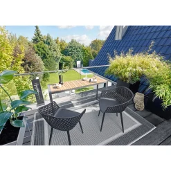 Best Haveson Balkon-Tisch Dresden BxHxT 138 x 75 x 42 cm