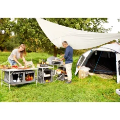 Outlet Haveson Camping-Tisch mit Ablagefächern