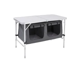 Outlet Haveson Camping-Tisch mit Ablagefächern
