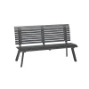 Best Haveson Gartenbank Halmstad anthrazit 150 x 89 x 63 cm