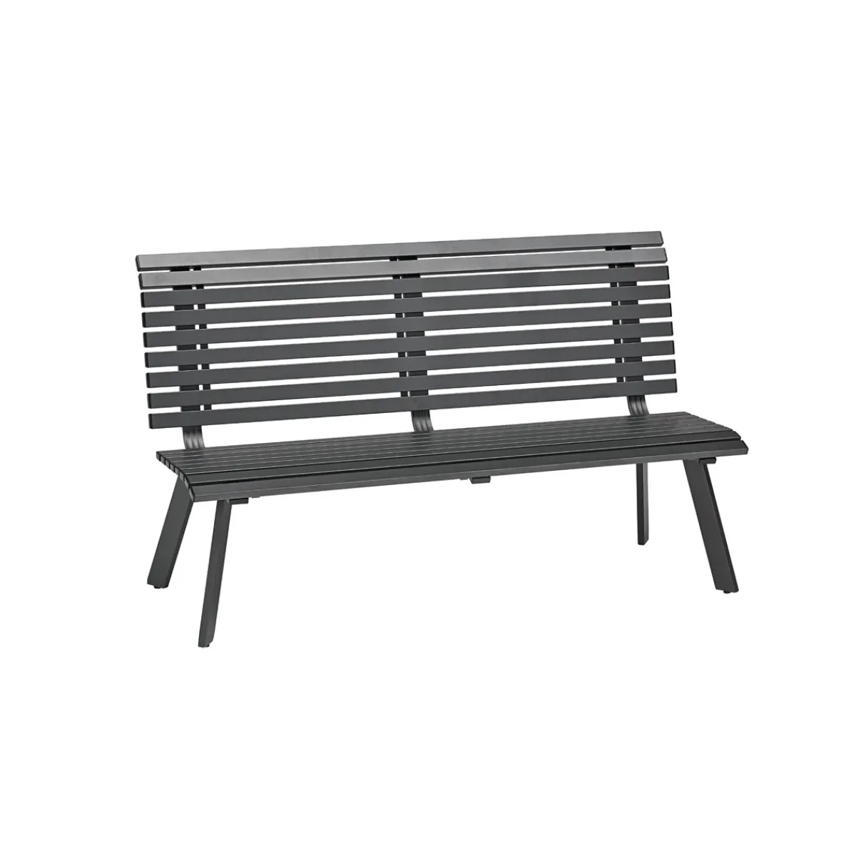 Best Haveson Gartenbank Halmstad anthrazit 150 x 89 x 63 cm