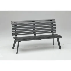 Best Haveson Gartenbank Halmstad anthrazit 150 x 89 x 63 cm