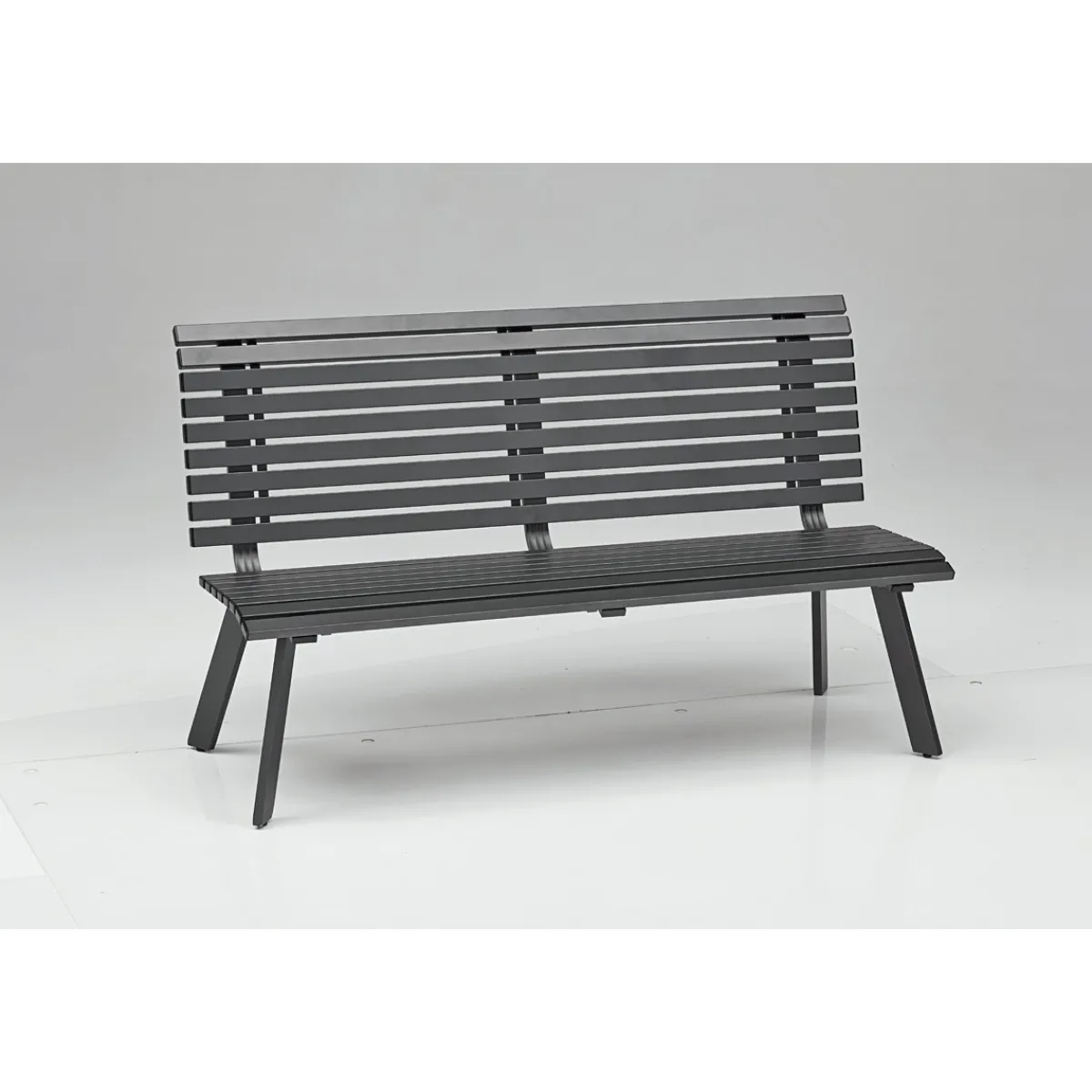 Best Haveson Gartenbank Halmstad anthrazit 150 x 89 x 63 cm