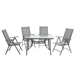 Clearance Haveson Gartenmöbelset Leipzig 5-teilig