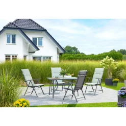 Clearance Haveson Gartenmöbelset Leipzig 5-teilig