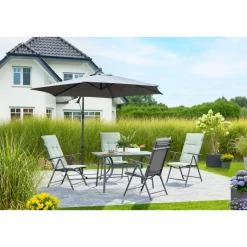 Clearance Haveson Gartenmöbelset Leipzig 5-teilig