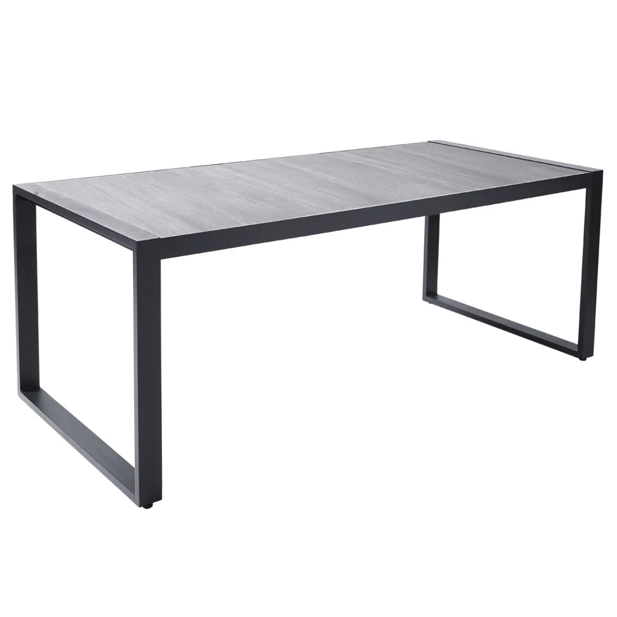 New Haveson Gartentisch Kent mit Keramik-Tischplatte
