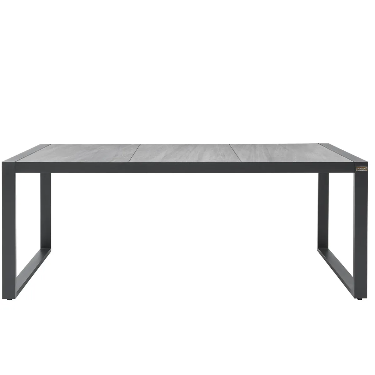 New Haveson Gartentisch Kent mit Keramik-Tischplatte