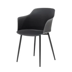 Discount Haveson Kunststoff-Sessel Madeira schwarz