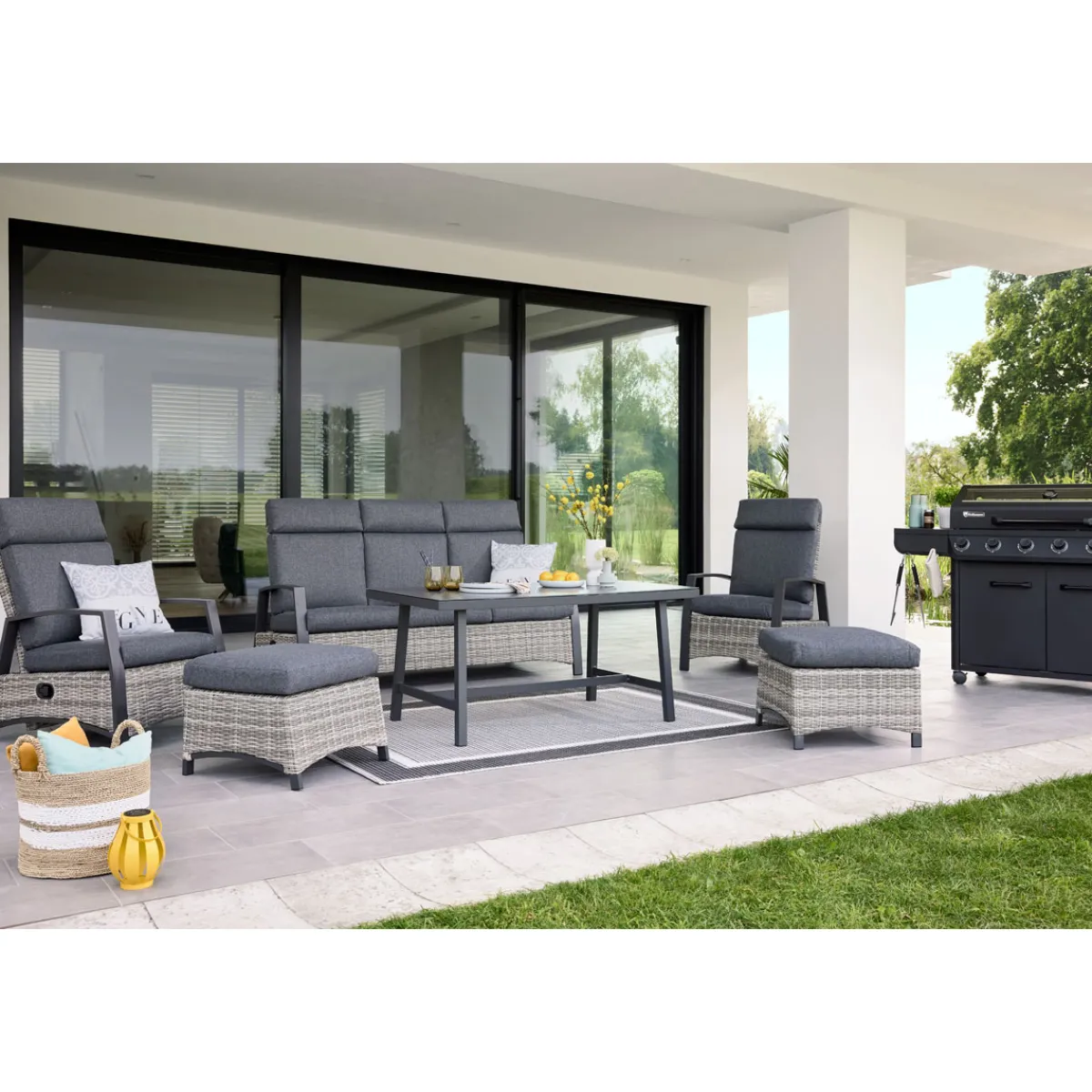 Outlet Haveson Loungegarnitur Maddalena