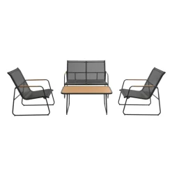 Hot Haveson Lounge-Set Texel 4-teilig