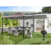 Discount Haveson Pavillon cappuccinofarben 330 x 330 cm