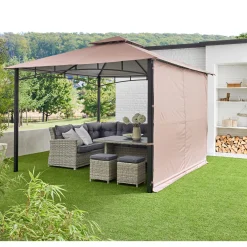 Discount Haveson Pavillon cappuccinofarben 330 x 330 cm