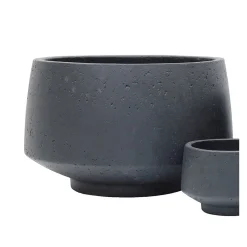 Clearance Haveson Pflanztopf PORES LxBxH 53 x 53 x 33 cm anthrazit