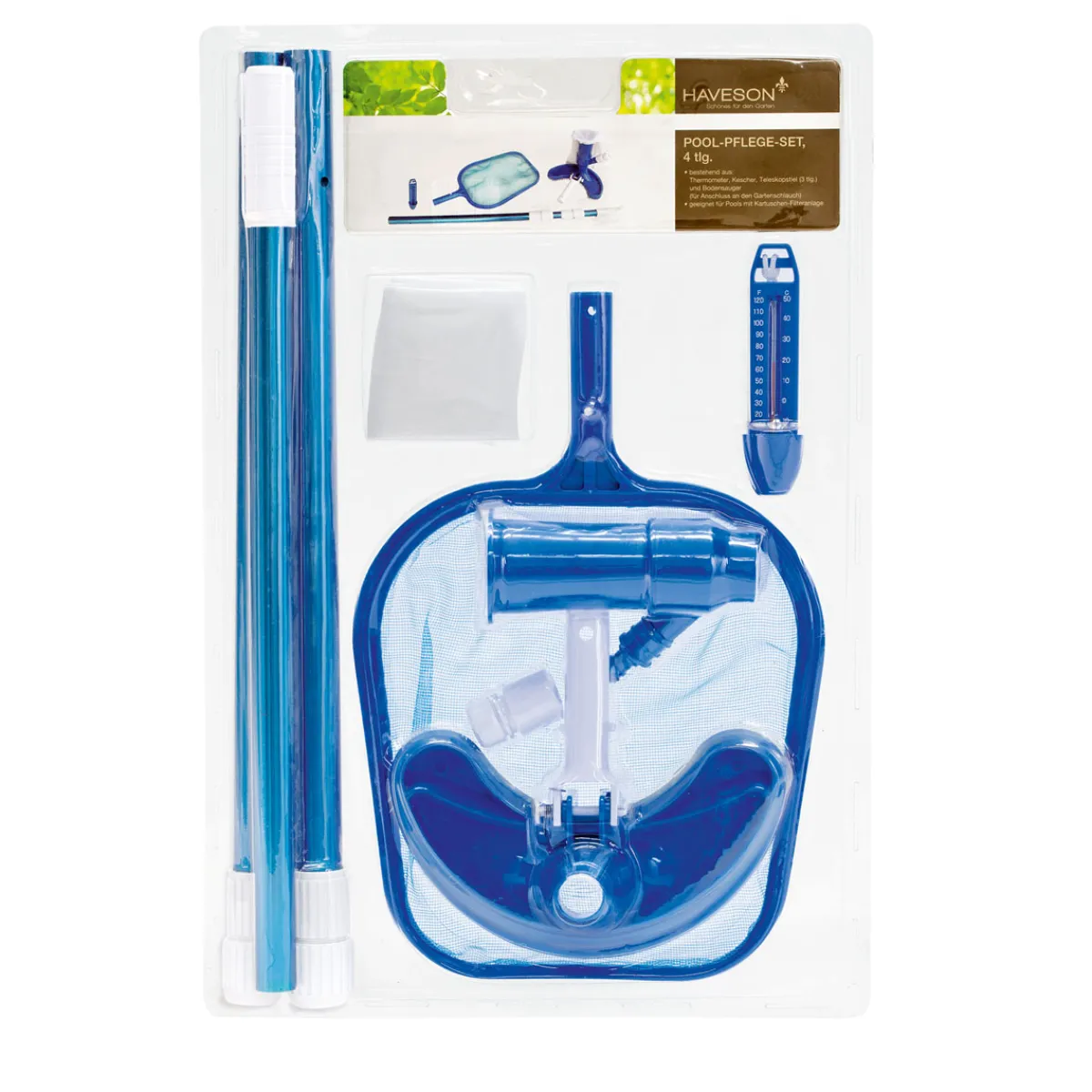 Outlet Haveson Pool-Pflege-Set 4 teilig