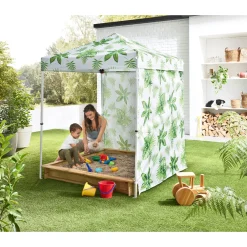 Sale Haveson Push-Up Mini-Faltpavillon PALM LEAF 150 x 150 cm