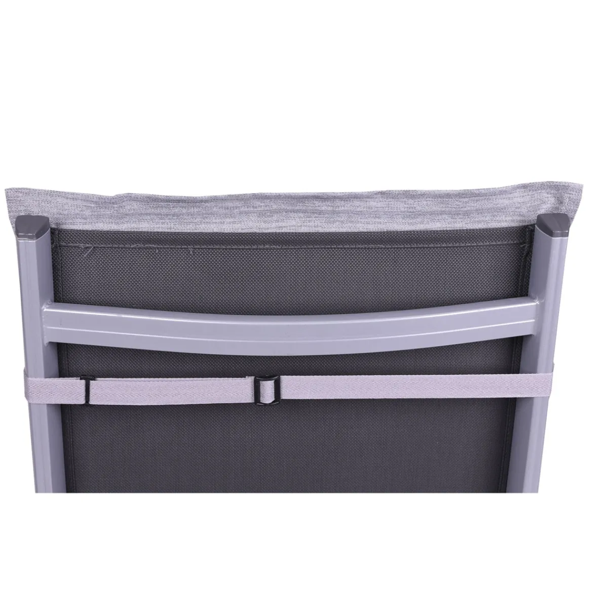 Best Haveson Sitzauflage Hochlehner 118x48x4cm hellgrau