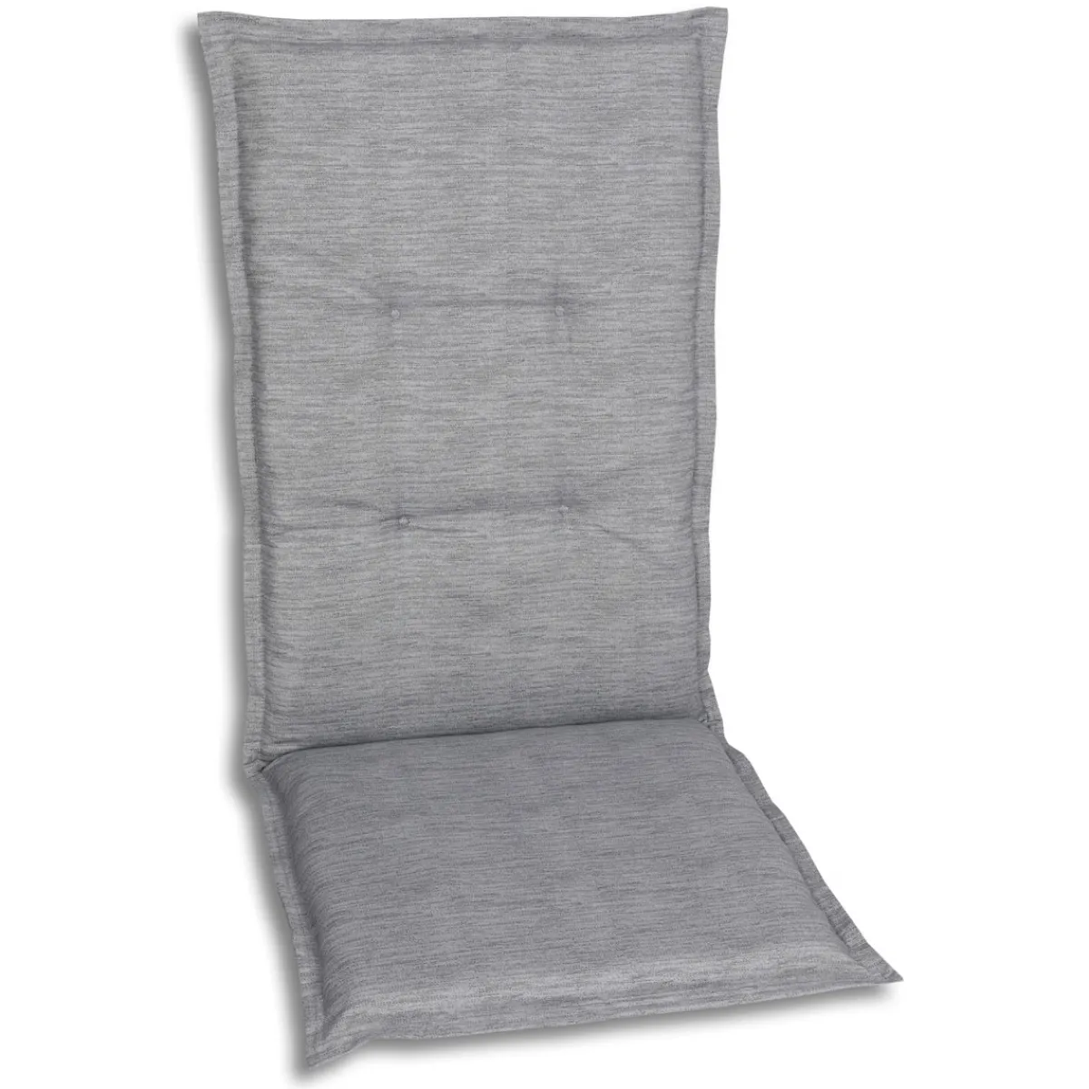Best Haveson Sitzauflage Hochlehner 118x48x4cm hellgrau