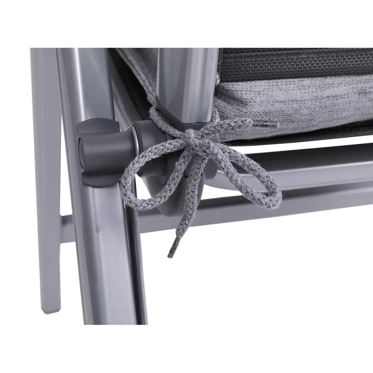 Best Haveson Sitzauflage Hochlehner 118x48x4cm hellgrau
