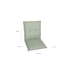 Clearance Haveson Sitzauflage Niederlehner 100x48x4cm hellgrün