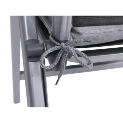 Clearance Haveson Sitzauflage Niederlehner 100x48x4cm hellgrau