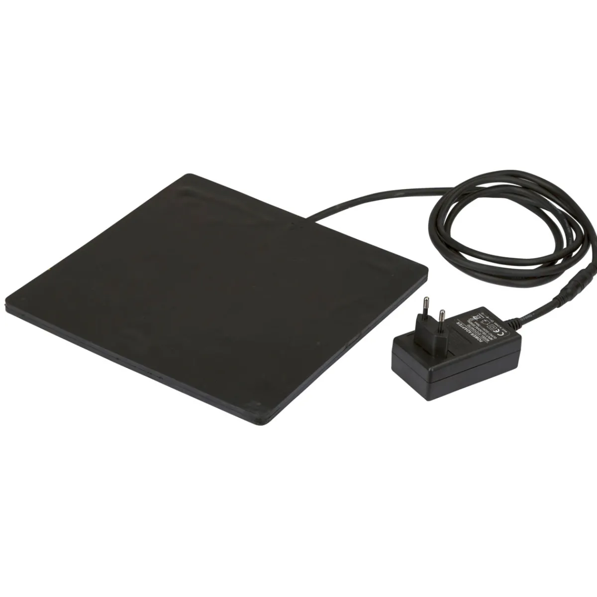 Sale Heizplatte 24 x 0,7 x 24 cm schwarz