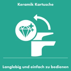 Hot Hansgrohe HG Duscharmatur Rebris S,chrom,mitKeramik-Mischsystem,1/2" Brauseanschluss
