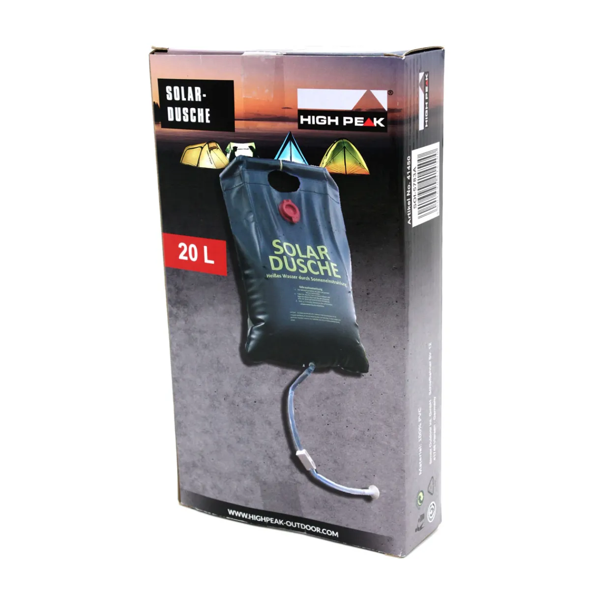 Sale High Peak Solardusche