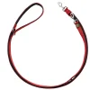 Clearance Hunter Führleine Neopren rot-schwarz 200 x 1 cm