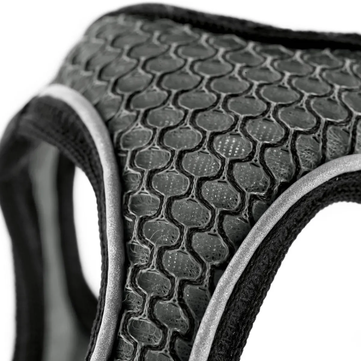 New Hunter Geschirr Hilo Comfort Manthrazitreflektierend 58-65cm Mesh