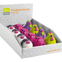 Hot Hunter Hundespielzeug Crazy Farm farblich sortiert 8 cm