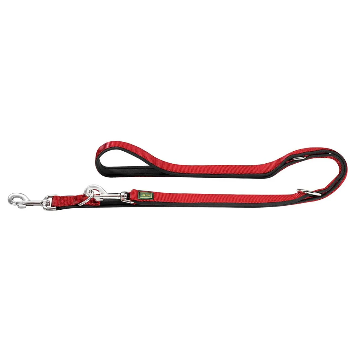 Discount Hunter V-Leine Neopren 15/200 rotrot/schwarz Nylon/Neopren