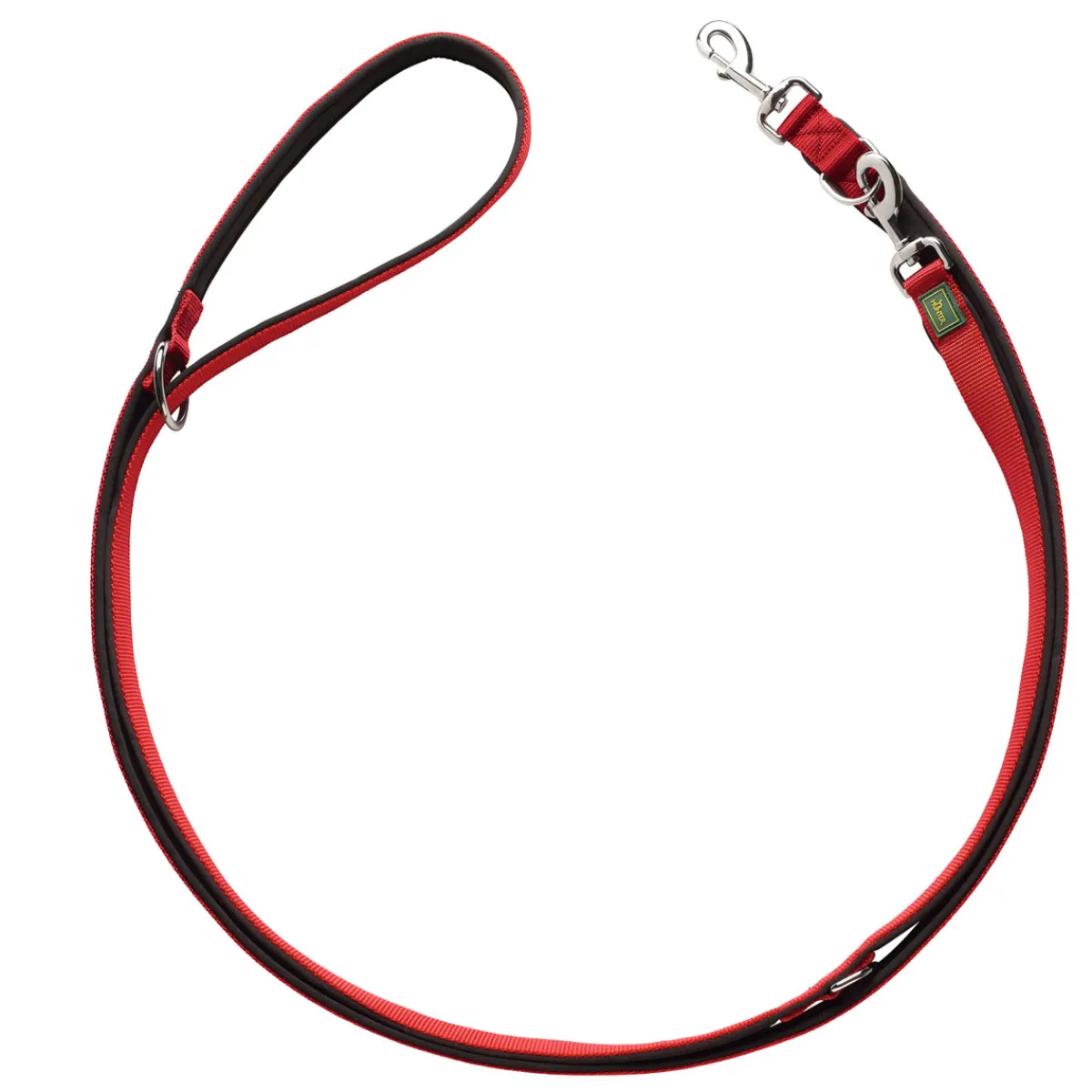 Discount Hunter V-Leine Neopren 15/200 rotrot/schwarz Nylon/Neopren