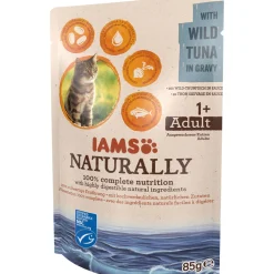New iams Nassfutter Naturally Katze Erwachsen Thunfisch 85 g