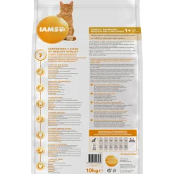 Online IAMS Trockenfutter Vital Katze Haarballen Huhn 10 kg