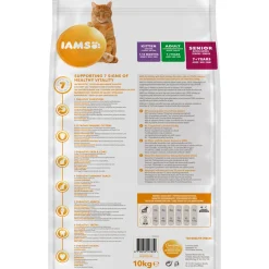 IAMS Trockenfutter Vital Katze Senior Huhn 10 kg