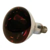 Outlet Infrarotlampe 150 Watt Hartglas rot