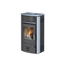 Sale Kaminofen Stockholm 4.0 6,5kW GranitAnschl. oben 150mm