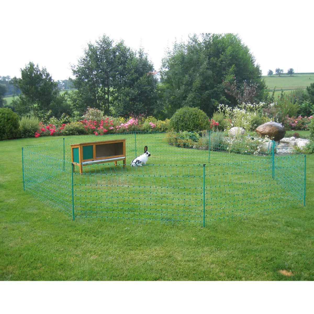 Outlet Kaninchennetz 12 m 65 cm Einzelspitze grün