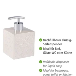 Outlet Wenko Keramik Seifenspender Mod. Cordoba,weiss