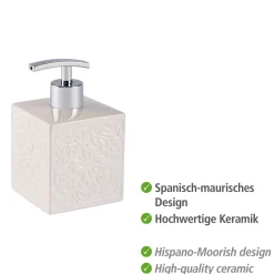 Outlet Wenko Keramik Seifenspender Mod. Cordoba,weiss